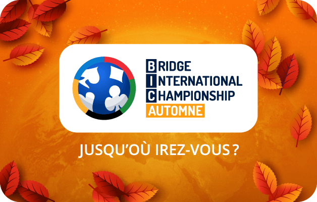 bridge international championship bic automne tournoi funbridge