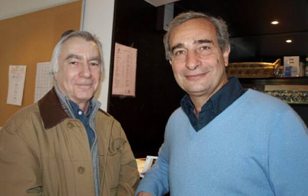 Hervé Mouiel and Alain Lévy