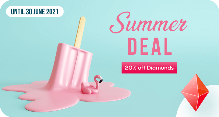 20% off Diamonds