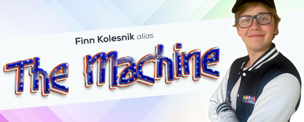 Finn Kolesnik alias The Machine Team Funbridge