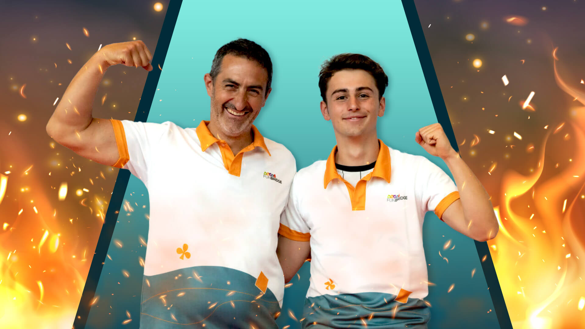 Jérôme and Léo Rombaut (of Team Funbridge) become European vice ...