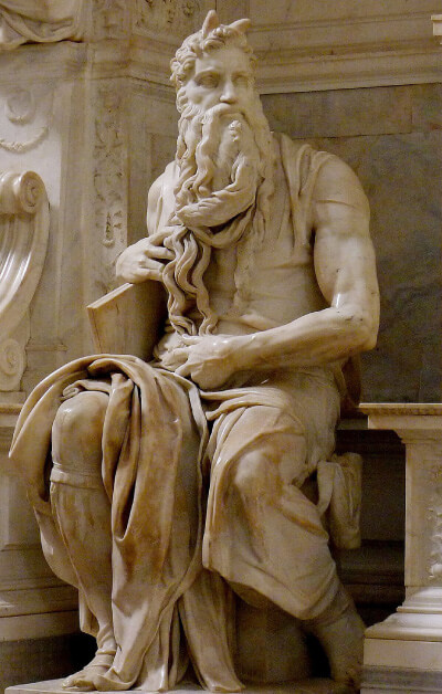 "Moses" Michelangelo © Jörg Bittner Unna