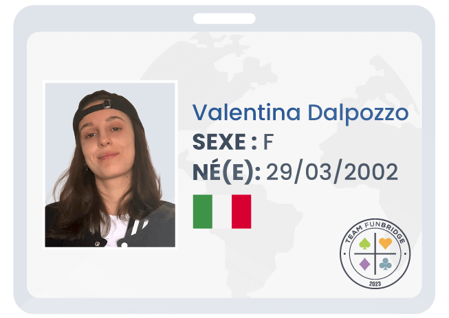 Valentina Dalpozzo Team Funbridge CNI