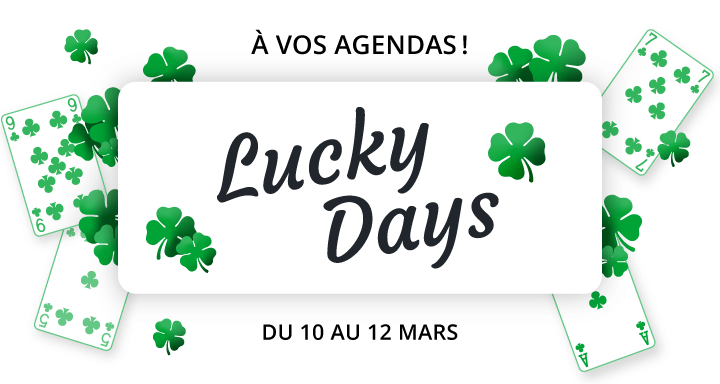 Lucky Days Save the Date