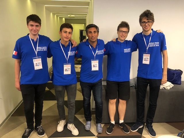 6èmes Youth Open World Champships : équipe de France Youngsters
