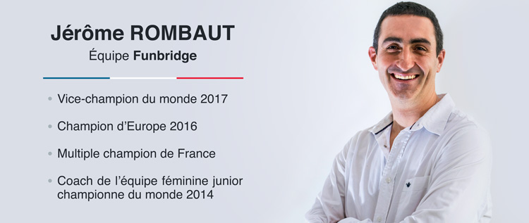 Donne de bridge détaillée par Jérôme Rombaut