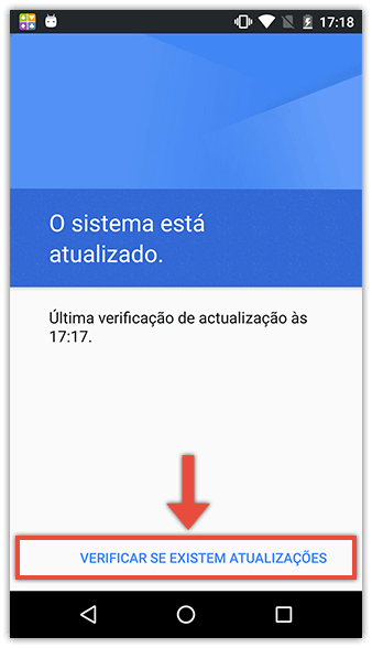 update3 Atualizações do sistema Android