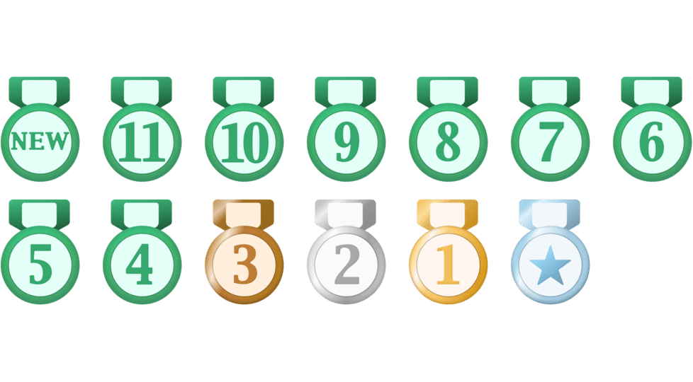 Series Tournaments Medals